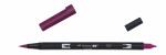 Tombow Doppelfasermaler DUAL BRUSH PEN ABT, port red (1230163)