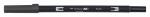 Tombow Doppelfasermaler DUAL BRUSH PEN ABT, lamp black (1230167)