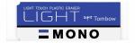Tombow Kunststoff-Radierer MONO li ght, weiß (1230372)