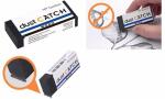 Tombow Kunststoff-Radierer MONO du st CATCH, schwarz...