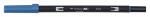 Tombow Doppelfasermaler DUAL BRUSH PEN ABT, navy blue...