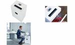 HSM Aktenvernichter PURE 320, Parti kelschnitt: 3,9 x 30...