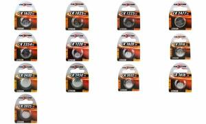 ANSMANN Lithium Knopfzelle CR2025 , 3,0 Volt, 1er-Blister (18005468)