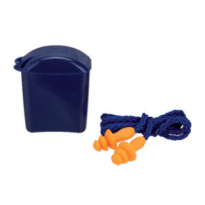 3M Gehörschutzstöpsel - 25 dB, 1 Paar mit Kordel, Box
