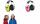 3M Peltor kid Kapsel-Gehörschutz H5 10, neonpink / schwarz (18020566)