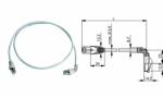 Telegärtner Patchkabel, Kat.6A (tie f), S/FTP, 5,0...