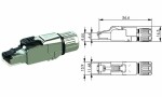 Telegärtner RJ45-Steckverbinder MFP 8 IE Kat.6A...