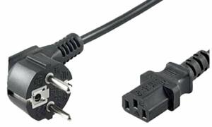 shiverpeaks BASIC-S Schutzkontakt S tromkabel, 1,8 m, schwarz (22224882