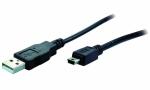 shiverpeaks BASIC-S USB 2.0 Mini Ka bel, USB-A - 5 Pol...