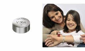 VARTA Silber-Oxid Uhrenzelle, V396 (SR59), 1,55 Volt (3060295)