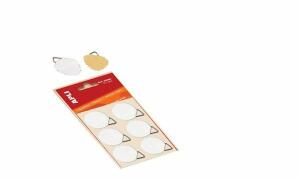 agipa Bildaufhänger, weiß, selbstkl ebend, Tragkraft: 200 g (334117400)