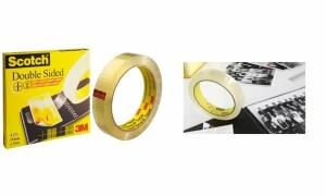 3M Scotch doppelseitiger Klebefilm 665, 12 mm x 32,9 m (334163300)
