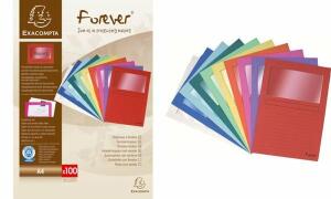 EXACOMPTA Sichtmappe FOREVER, DIN A 4, 120 g/qm, kanariengelb (33510800