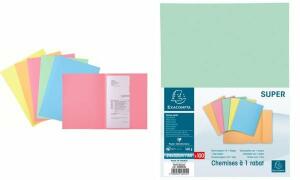EXACOMPTA Aktenmappe SUPER 160, DIN A4, grün (335117600)