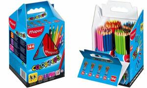 Maped Dreikant-Buntstift COLORPEPS , 144er Schulpaket (339003900)
