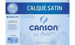 CANSON Zeichenpapier, satiniert, DI N A4, 90/95 g/qm (339246700)