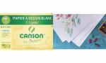 CANSON Zeichenpapier C à Grain, D IN A4, 224 g/qm...
