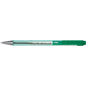 PILOT Druckkugelschreiber BPS-Matic Fine, grün (339900340)