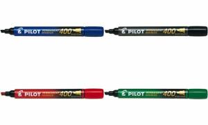 PILOT Permanent-Marker 400, Keilspi tze, grün (5054388)