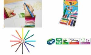 BIC KIDS Dreikant-Buntstifte Evolut ion Triangle, 144er Pack (5103341)