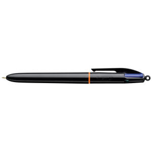 Kugelschreiber 4 Colours Pro 0,4mm 4-farbig schwarzer Schaft