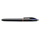 Kugelschreiber 4 Colours Pro 0,4mm 4-farbig schwarzer Schaft