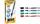 BIC Whiteboard-Marker Velleda Liqui d Ink, 4er Etui (5103531)