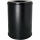 helit Stahl-Papierkorb the guardia n, 15 Liter, schwarz (5125162)