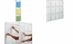helit Wanddisplay the placativ, 3 x DIN A4 hoch, glasklar...