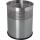 helit Edelstahl-Papierkorb the dot , 15 Liter, silber (5125200)