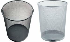 helit Papierkorb the circle networ k, 23 Liter, schwarz (5170357)