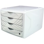 helit Schubladenbox the chameleon , Dekor white queen...