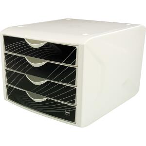 helit Schubladenbox the chameleon , Dekor black king (5170396)