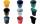 helit Papierkorb the german, 30 L iter, PE, braun (5171006)
