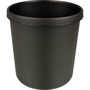 helit Papierkorb the firefighter, 18 Liter, PP, schwarz (5171012)