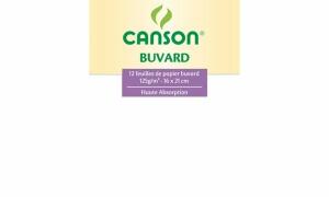 CANSON Löschpapier, 160 x 210 mm, 1 25 g/qm, weiß (5297377)