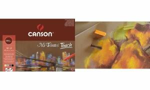 CANSON Zeichenpapier-Block Mi-Tein tes Touch, 297 x 420 mm (5297721)