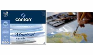 CANSON Zeichenpapier-Block Montval , 240 x 320 mm, 200 g/qm (5297794)