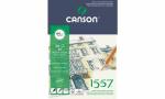 CANSON Zeichenpapierblock 1557, DIN A3, 180 g/qm, 30...