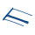 Fellowes Bankers Box Archivclip ProClip - Kunststoff, blau, 50er Pack