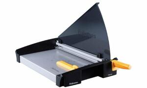 Fellowes Hebel-Schneidemaschine Pla sma, DIN A4, schwarz/gelb (5311001)