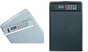 Alassio Klemmbrett, DIN A4, mit Tas chenrechner, schwarz (5315075)