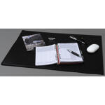Alassio Schreibunterlage, Echtleder , schwarz, 650 x 450...