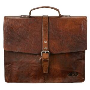 PRIDE&SOUL Aktentasche JAYDEN, Le der, braun (5317832)