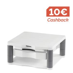 Fellowes Monitorständer Premium Plu s, weiß (5321713)