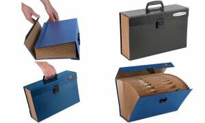 Fellowes BANKERS BOX Fächertasche H andifile, 19 Fächer (5322005)