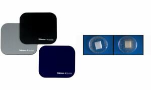 Fellowes Maus Pad Microban, aus Neo pren, silber (53593400)