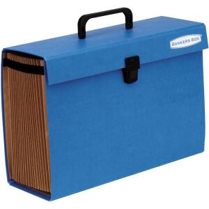 Fellowes BANKERS BOX Fächertasche H andifile, 19 Fächer, blau (5377201)