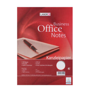 Landré Kanzleipapier "Office" A4, 80 g/m², kariert, 500 Bogen pro Packung
