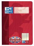 OXFORD Schule Vokabelheft Englisch A5, 32 Blatt, 3...